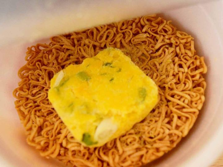 具材には、とろっとふわふわとした食感のたまごが使われています