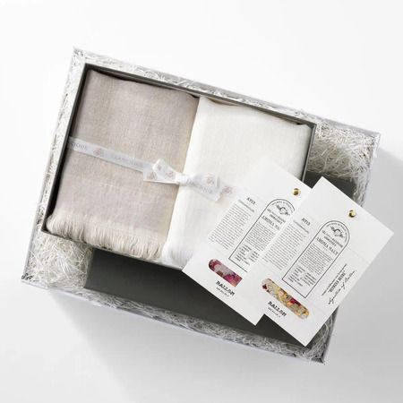 HYACCAに、「BALLON」バスソルトと泉州産タオルがセットになったギフトボックス登場！