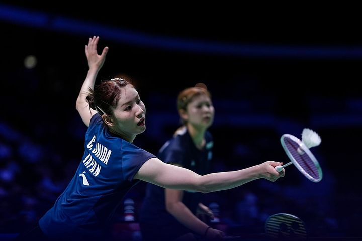志田千陽・平本梨々菜組（C）Getty Images