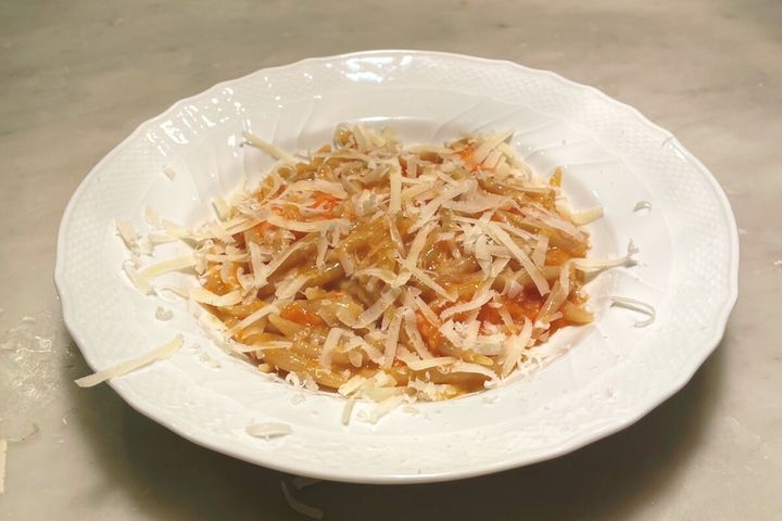 岡山〈VIA PACE〉豊島産レモンのスパゲッティ