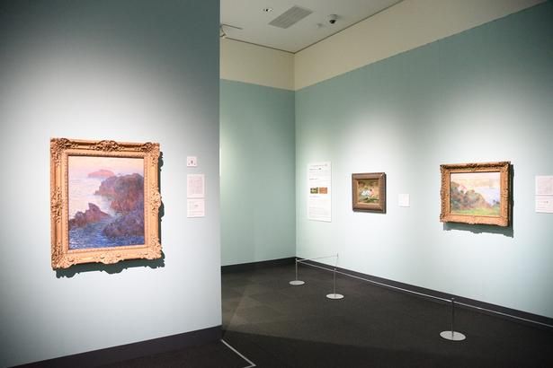 「革命：印象派」のコーナー(「シンシナティ美術館展 ～アメリカに渡ったヨーロッパの至宝～」展示風景、上野の森美術館、2026年) 撮影：ソムタム田井