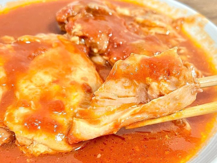 業務スーパー：チキンのトマト煮(もも肉)