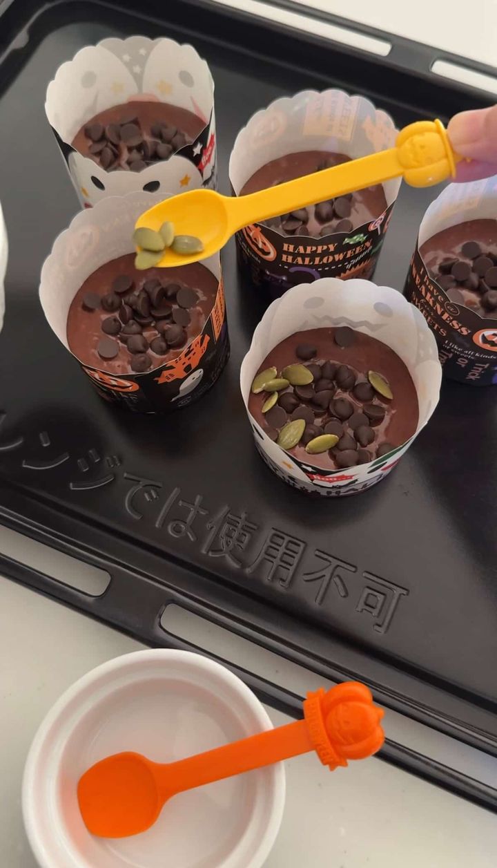 ハロウィンチョコマフィン