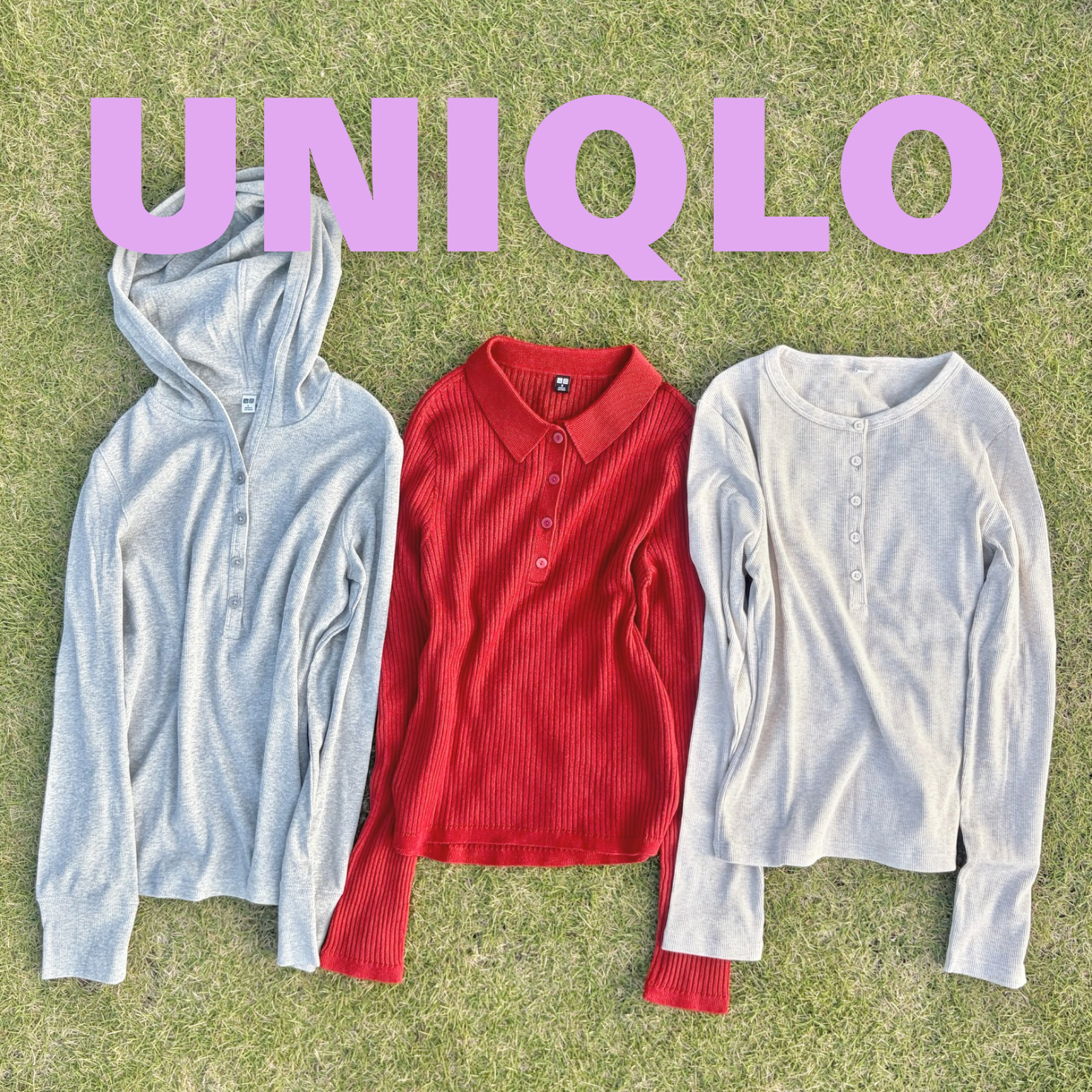 【ユニクロ】今すぐ買って！秋コーデの“名脇役”♡ 困ったときの「リブ素材トップス」3選 | TRILL【トリル】