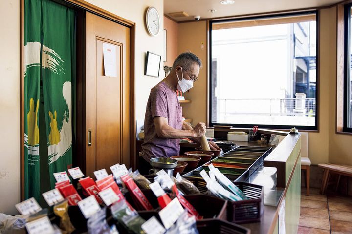 京都〈長文屋〉店内