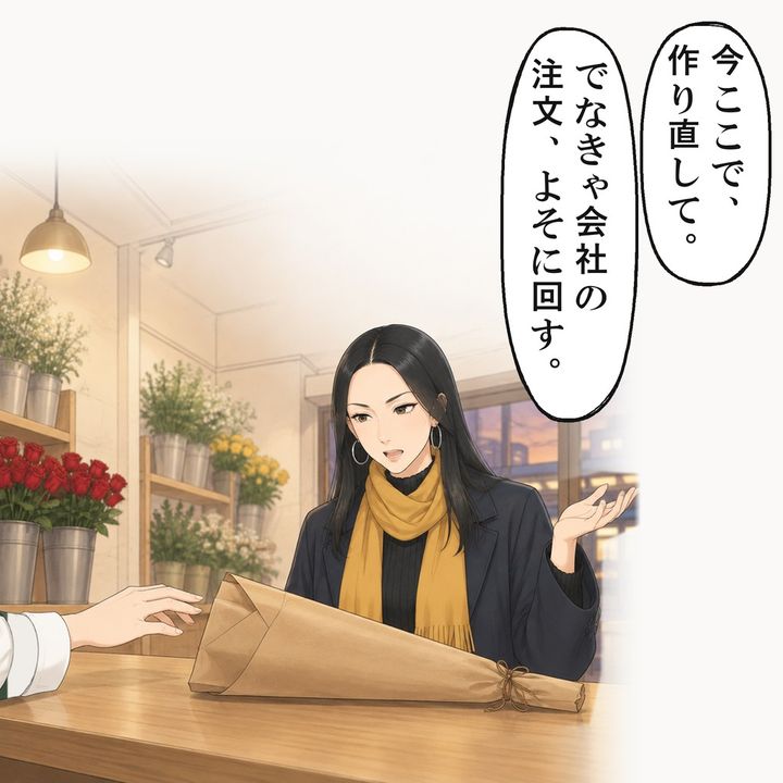 作り直す前に、私は包み紙の口に手を伸ばしました
