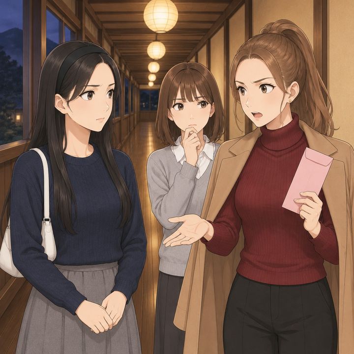 【漫画】「2万円抜いたでしょ。返して」私を泥棒呼ばわりする幹事の友人。目撃した場所を再現すると顔色が変わった