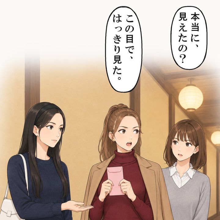 もう一人の友人が聞き返し、私は顔を上げて手を差し出しました