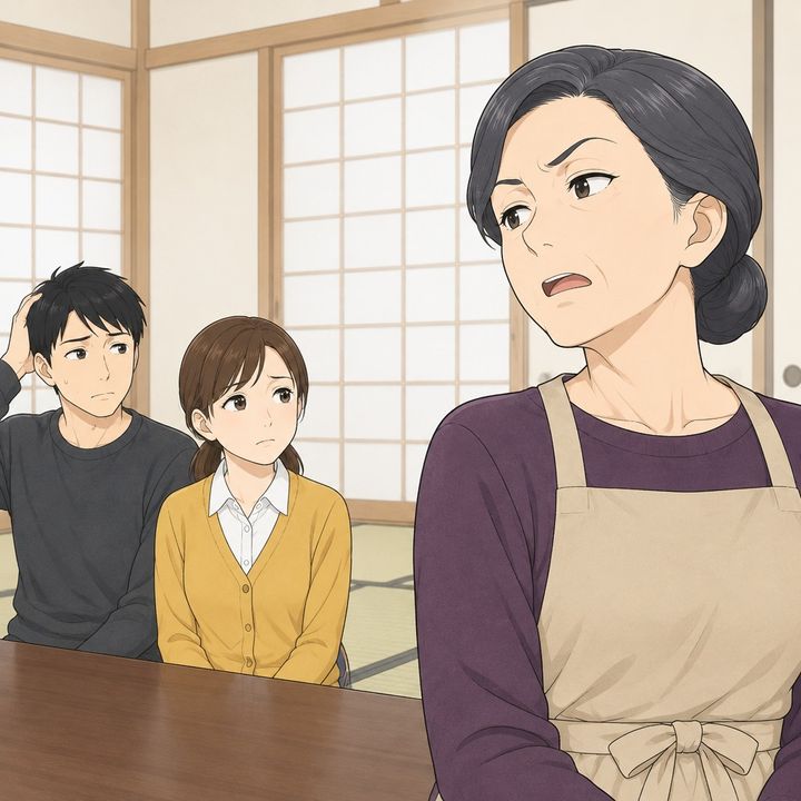 【漫画】「嫁の煮しめは鍋ごと捨てたわ」朝5時から炊き直したと手柄を独り占めする義母。取り箸の先を見て顔が真っ赤に