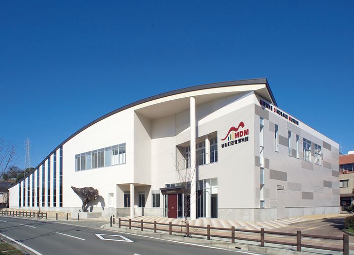 御船町恐竜博物館の外観