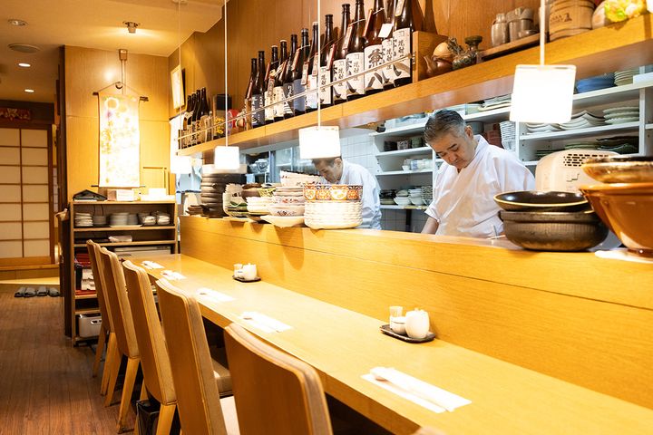 酒菜 向日葵の店内
