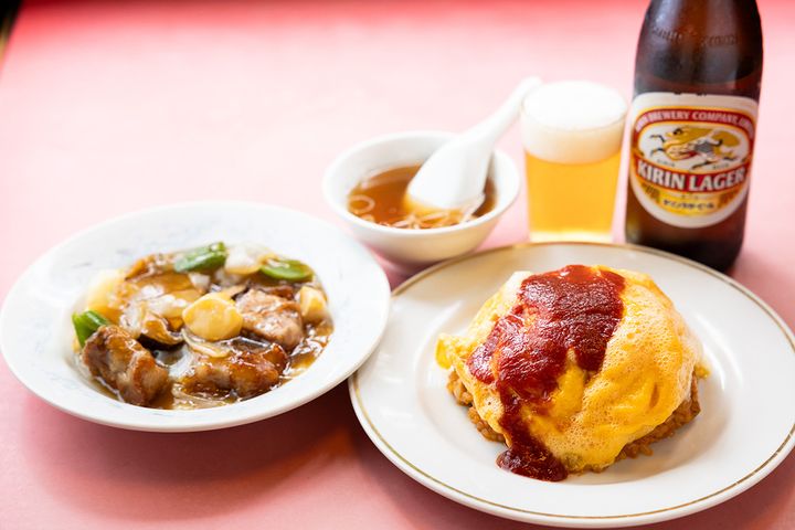 中華料理 新三陽 後楽園店の人気メニュー「チキンオムライス」