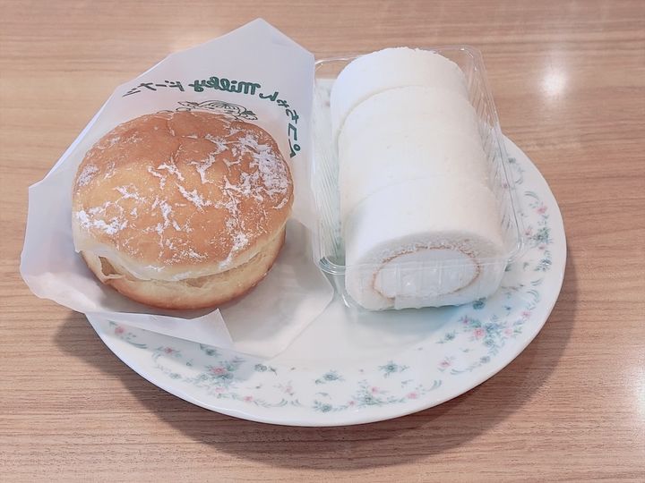 不二家レストラン ミルキークリームロール