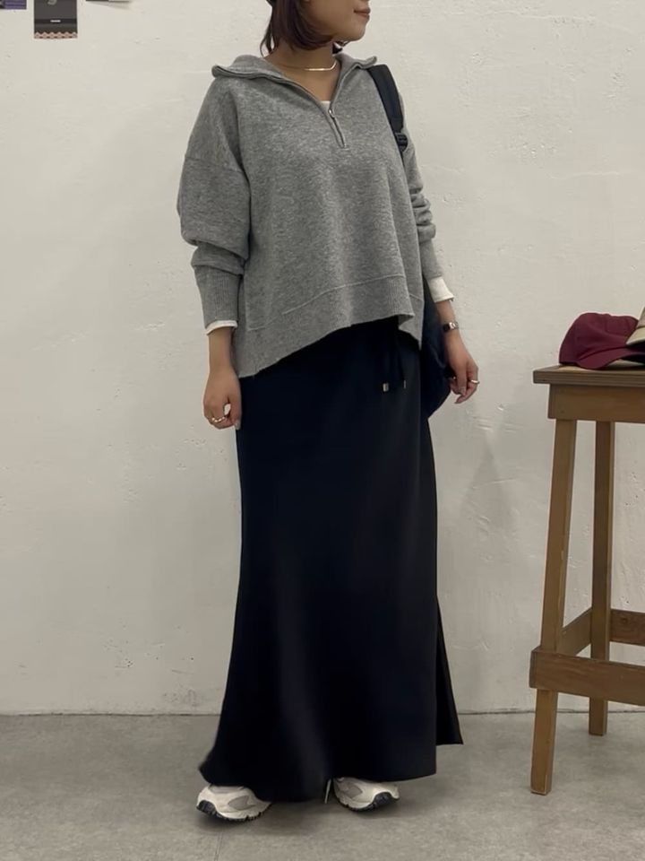 着るだけで旬の装い！ トレンドのジップアップニット 出典：WEAR