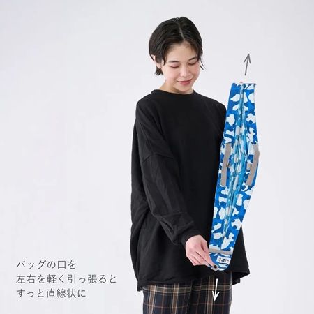 WWFジャパン×マーナ！再生プラスチック100%の素材を採用したコンパクトバッグ発売