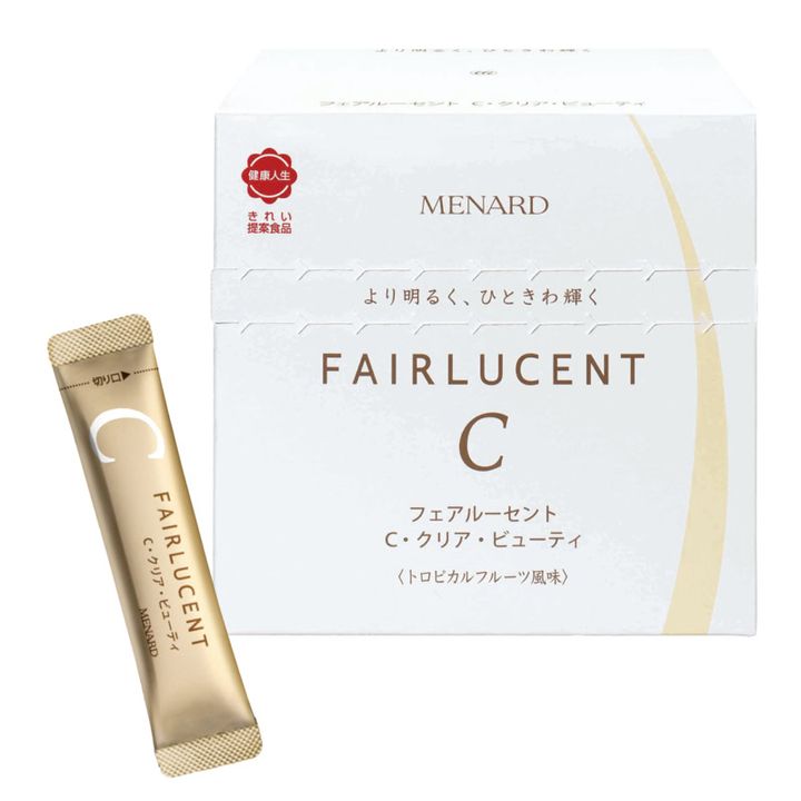 フェアルーセント C・クリア・ビューティ1.6g×60包 4860円（メナード）