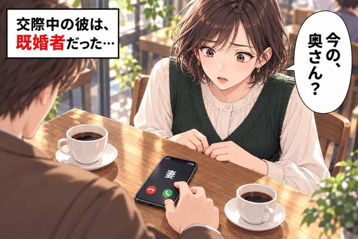 「聞かれなかったから」交際中の彼が既婚者だと判明。独身だと思っていた私に、返ってきた言葉