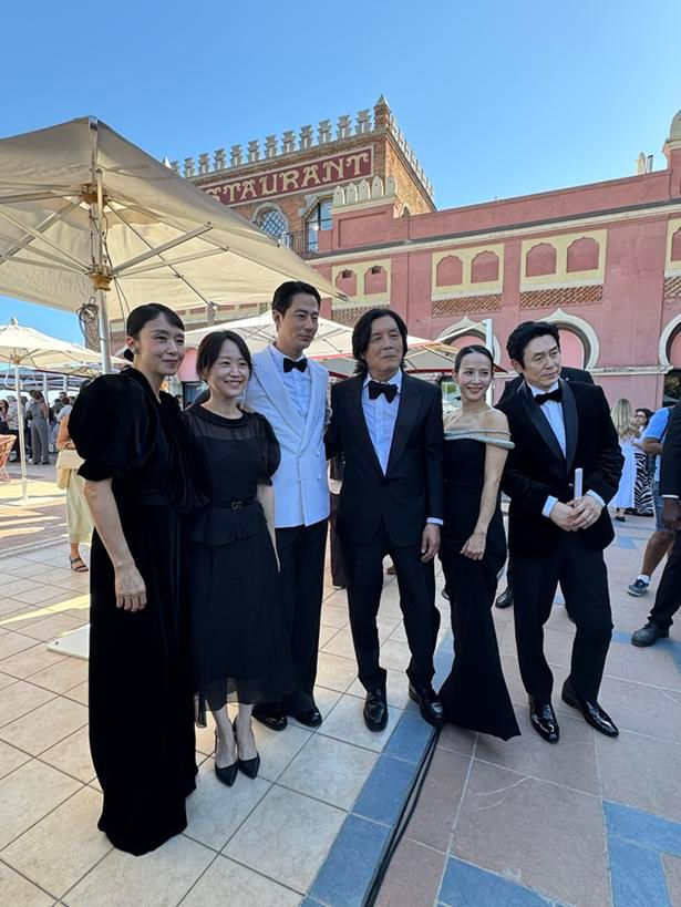 ヴェネチア国際映画祭でのワールドプレミアに参加した『もしもの愛』チーム 撮影/平井伊都子