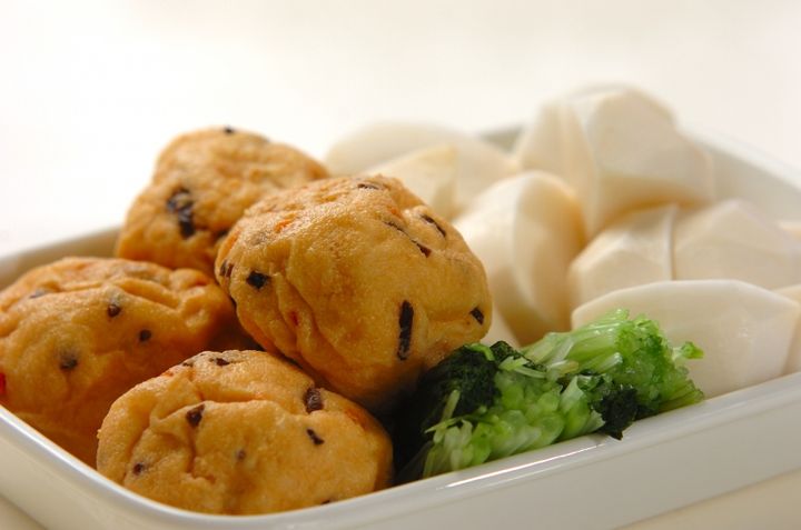 おだしがきいてる！がんもどきとカブの煮物の下準備1