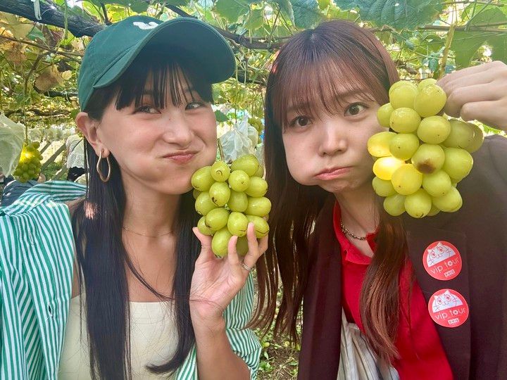 【山梨日帰りバスツアーー後編ー】信玄餅詰め放題にシャインマスカット狩りも！秋の味覚大満喫の欲張り女子旅♡_13
