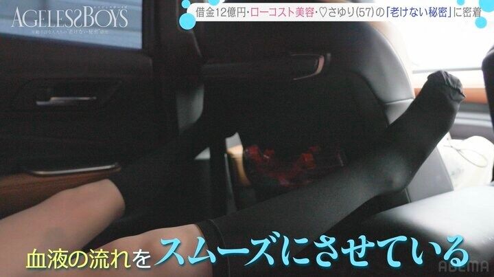 【写真・画像】ミスコン荒らし“奇跡の57歳”女性芸人、美脚の維持方法を公開「行儀悪いですけど…」 2枚目