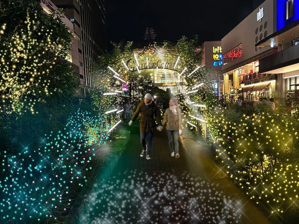 東京・「深川ギャザリア」で、約20万個のLEDを使用したウィンターイルミネーション開催！
