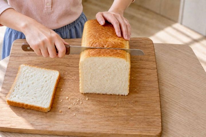 食パンを切るとぺちゃんこに…上から押してない？波刃の包丁で見直したい“刃の動かし方”