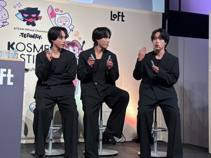 眉はきりっとさせたいと話す3人