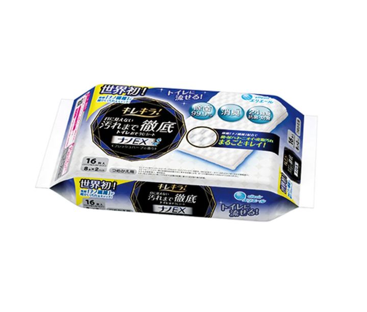 キレキラ！目に見えない汚れまで徹底トイレお掃除シート ナノ EX