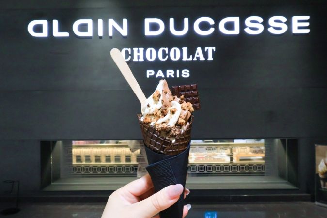 アラン・デュカス・ショコラ・パリ カカオ75%ショコラとビスキュイ ピュール・ブールのミックス