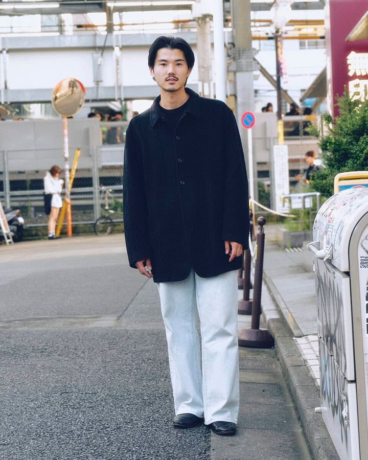 【20代スナップ＠下北沢】ヘアまで計算された上品なハイブランドコーデ