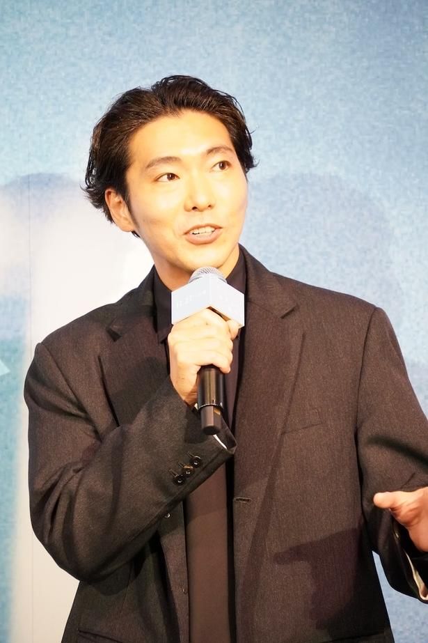 詩の夫・杜夫を演じた柄本佑
