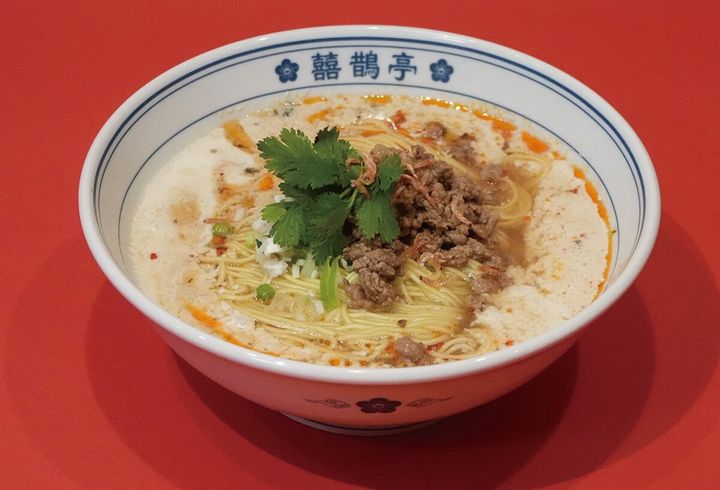 本格的な味わいの新メニュー“シェントウジャン麺”が完成！