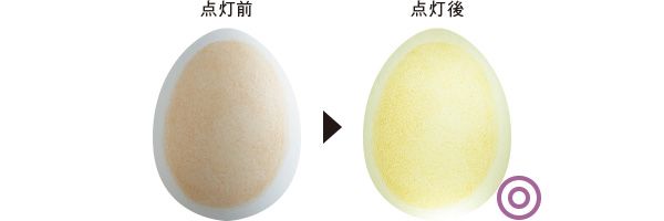 05：B.A 点灯前 点灯後 ◎