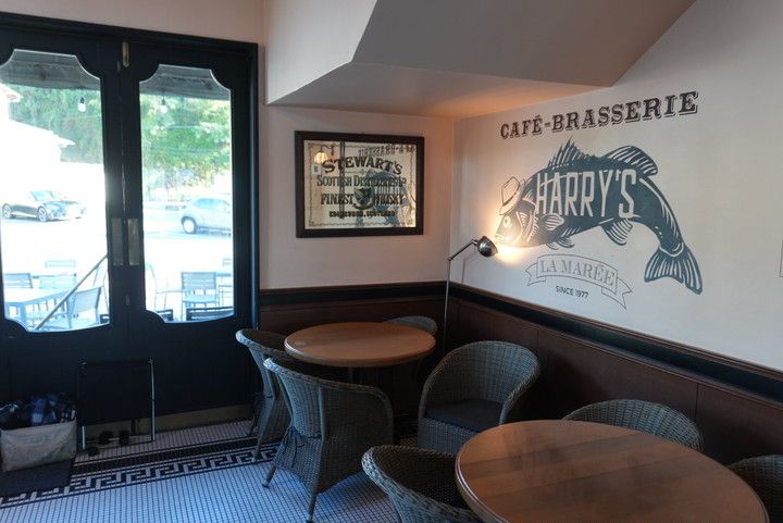 1階のCafé Brasserieのロゴ