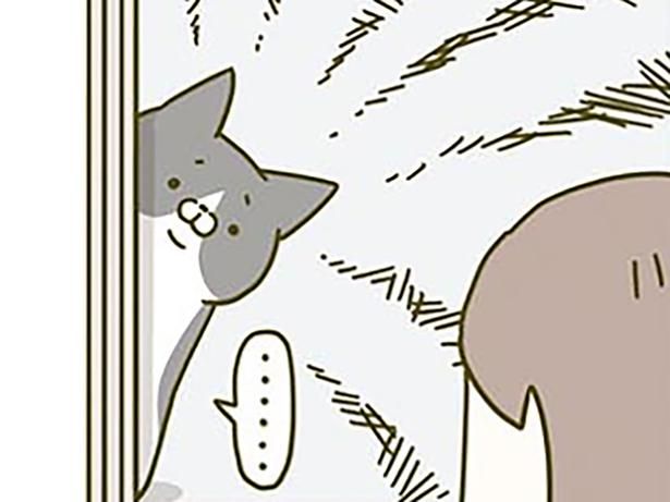 悲しそうにするけれど… （C）卵山玉子／KADOKAWA