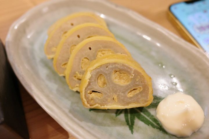 「辛子蓮根」