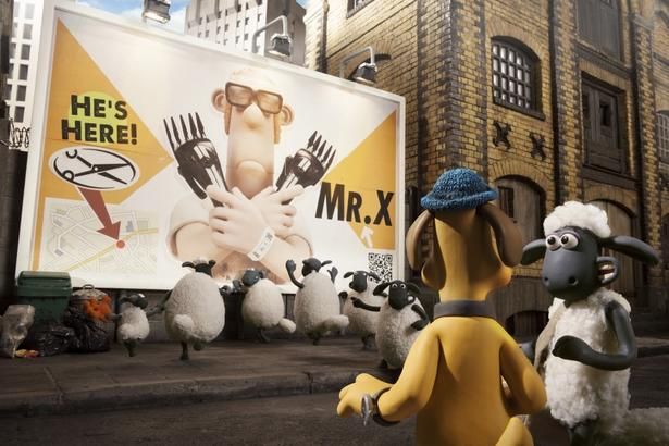 『X-MEN』の小ネタも登場する(『映画 ひつじのショーン～バック・トゥ・ザ・ホーム～』) [c]Lionsgate/courtesy Everett Collection
