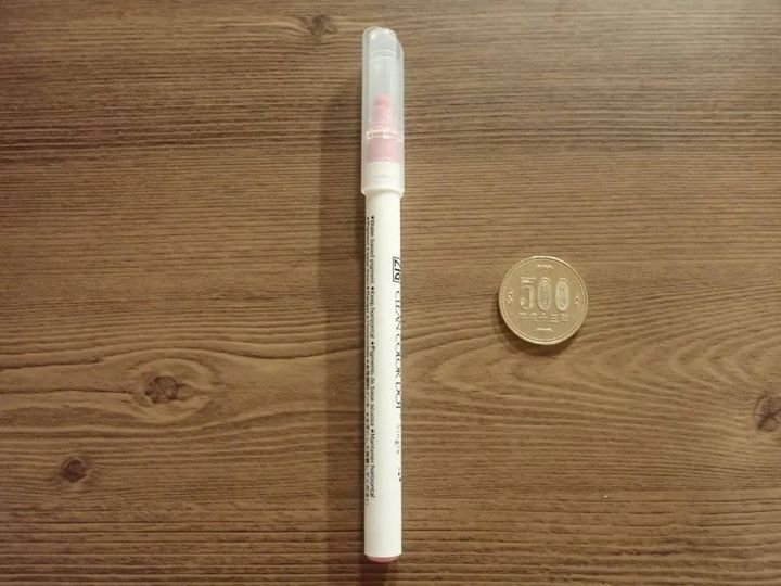 ダイソー：ZIG クリーンカラードット シングル セリース ペールローズ