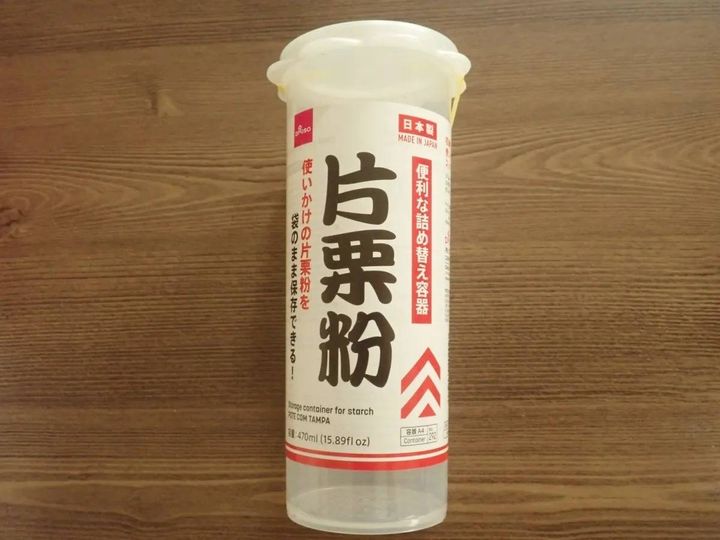 DAISO(ダイソー)：便利な詰め替え容器 片栗粉