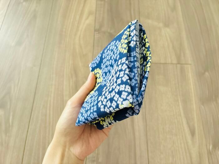 【手ぬぐいを1枚だけ用意】パタパタ折るだけで…可愛いキッチンアイテムに大変身！秋冬に大活躍のライフハックです♪