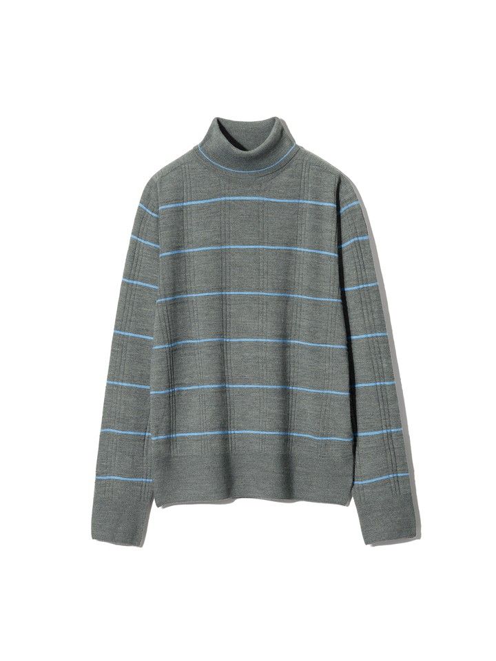 3Dタートルネックセーター￥4990