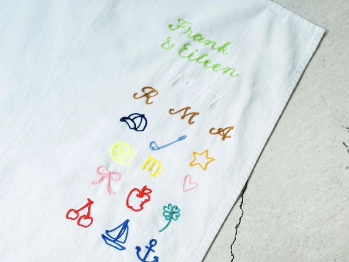画像1: 「NEEDLEWORK EVERYDAY CHAIN-STITCH EMBROIDERY EVENT」より 出典：フランク＆アイリーン
