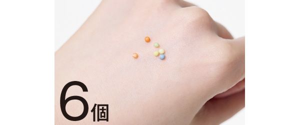 カラーシュガー6個残る
