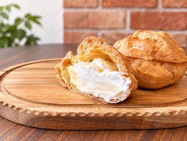 京都・京田辺のグルテンフリー専門店「お米のパンとお菓子もり」が国産米粉で作る「シュークリーム」を発売！土曜限定