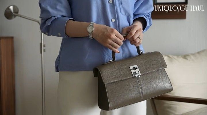 【ユニクロ×JW ANDERSON】この秋ヘビロテ！3,990円「オックスフォードシャツ」のリアルな着こなし【小柄さんも美シルエット】_6