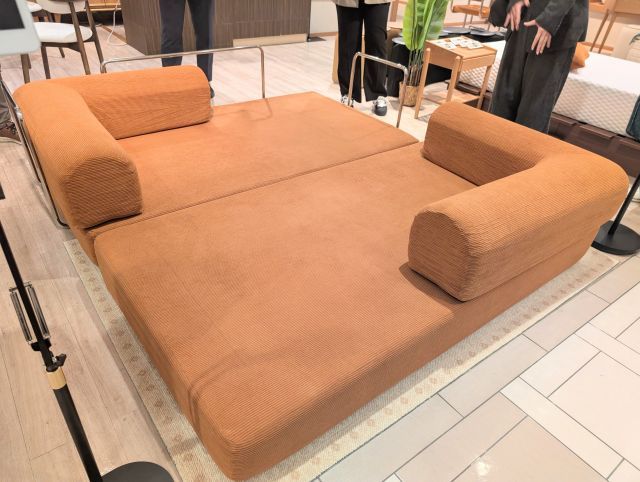 ソファベッド ベッド時 展示