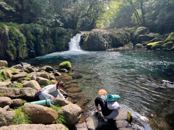 熊本県の菊池渓谷で自然の中のお茶会や薬膳朝食を体験！離れ宿で心身を整えるウエルネスツアーの予約受付開始