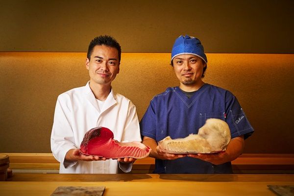 大阪・北新地にカビ熟成を取り入れた鮨店「鮨 刻香」オープン！カビ熟成研究家と鮨職人が協業