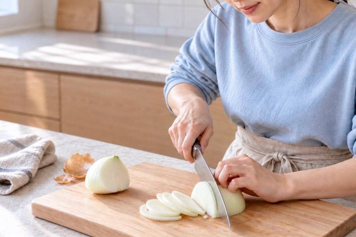 玉ねぎ、いつも同じ向きで切ってない？シャキッと・やわらかを使い分ける“薄切り”のコツ